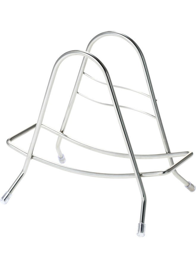 Generic Chopping Board Stand Rack Silver 17.5 x 11.5 x 15.5cm  - Image 1