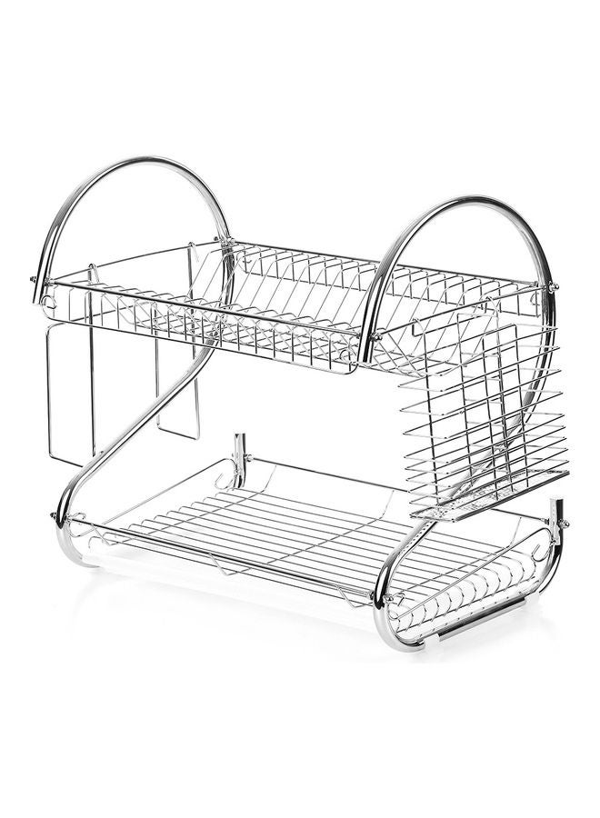 Bowl Storage Rack Silver 25 x 38 x 43cm - Image 5