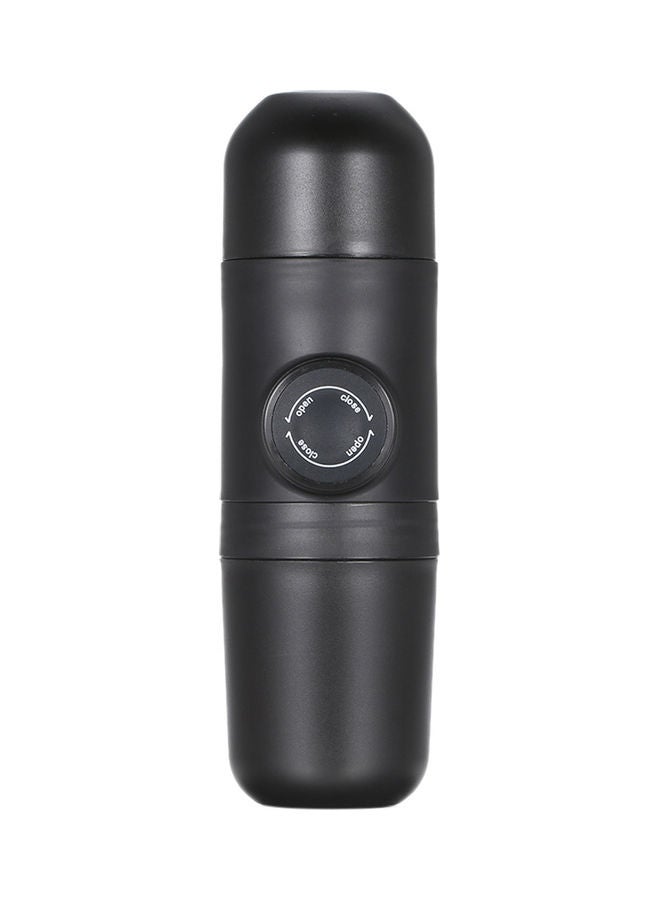 Manually Operated Portable Coffee Maker Black  - Image 1