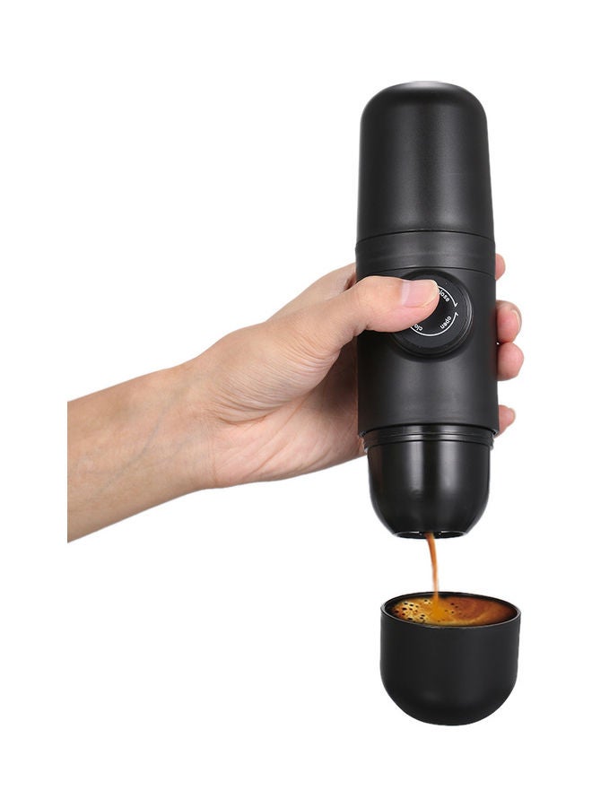 Manually Operated Portable Coffee Maker Black  - Image 4