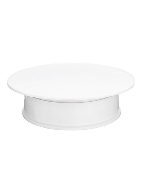 Electric Motorized 360° Rotating Display Stand White 20 x 6 x 16.5cm