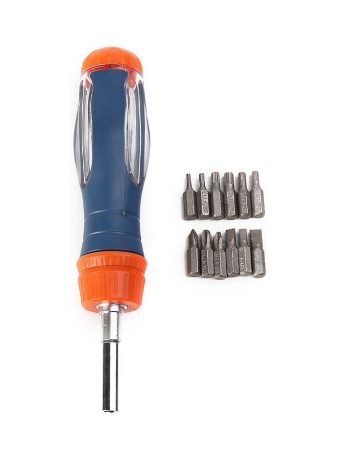 HORUSDY 12-in-1 Ratcheting Screwdriver Set Multicolour - Image 1