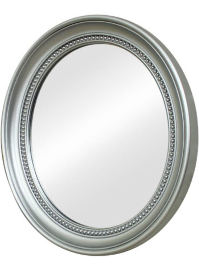 Roman Gifts Elegant Decorative Wall Mounted Mirror Silver 70 x 56cm  - Image 1