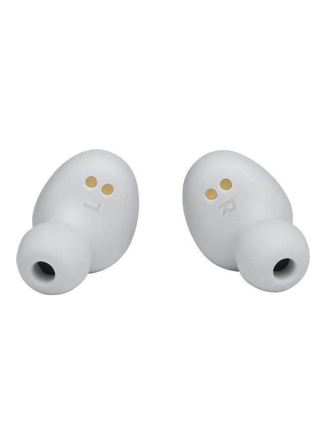 T115 True Wireless In Ear Bluetooth Earbuds white