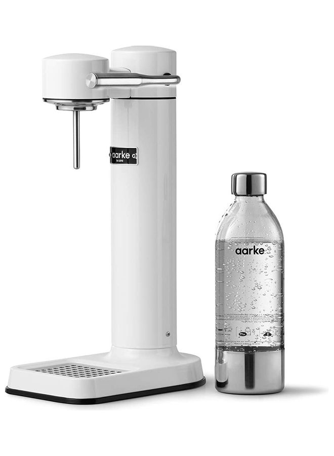 Aarke Carbonator/Sparkling Water Maker with Bottle White - Image 1