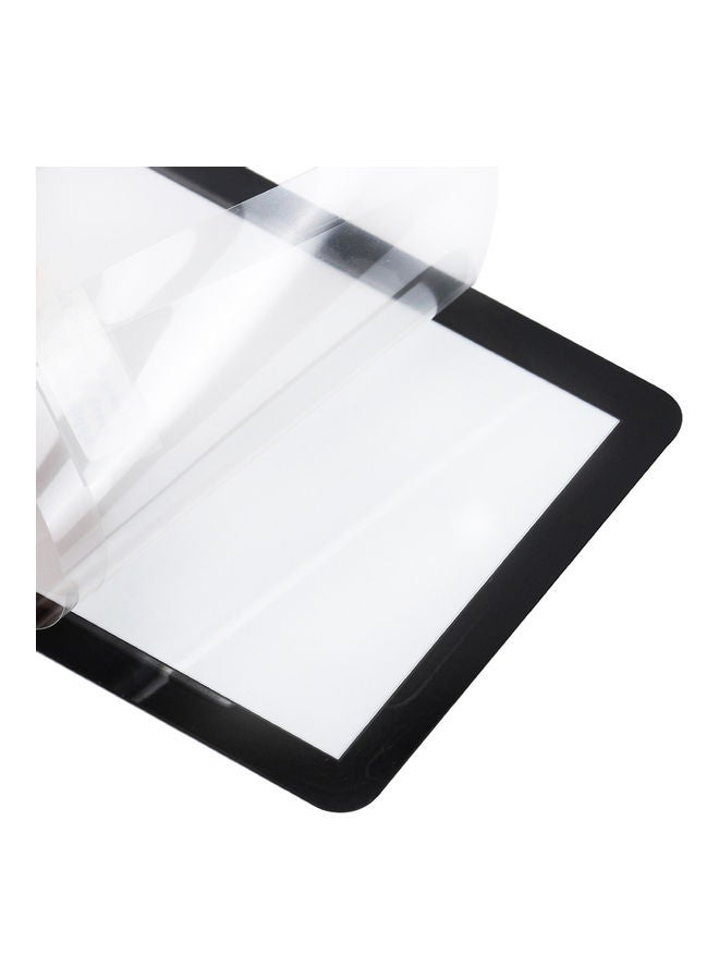 1-Piece Glass Protector Film Black - Image 4