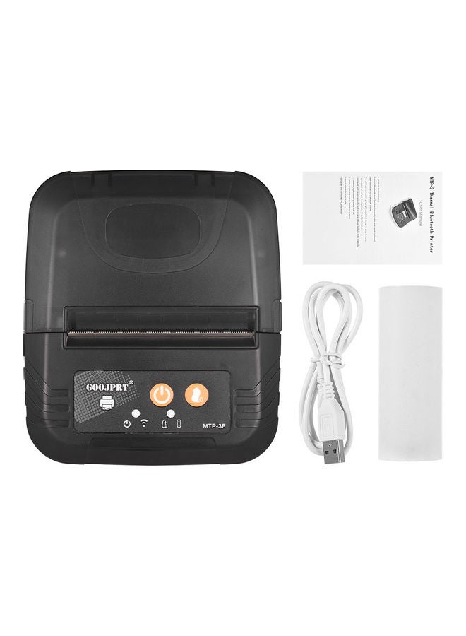 GOOJPRT Portable Mini Wireless Thermal Receipt Printer Black - Image 4