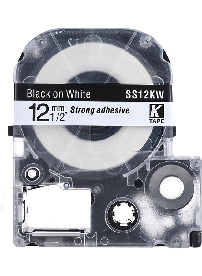 Label Tape Black/White  - Image 5