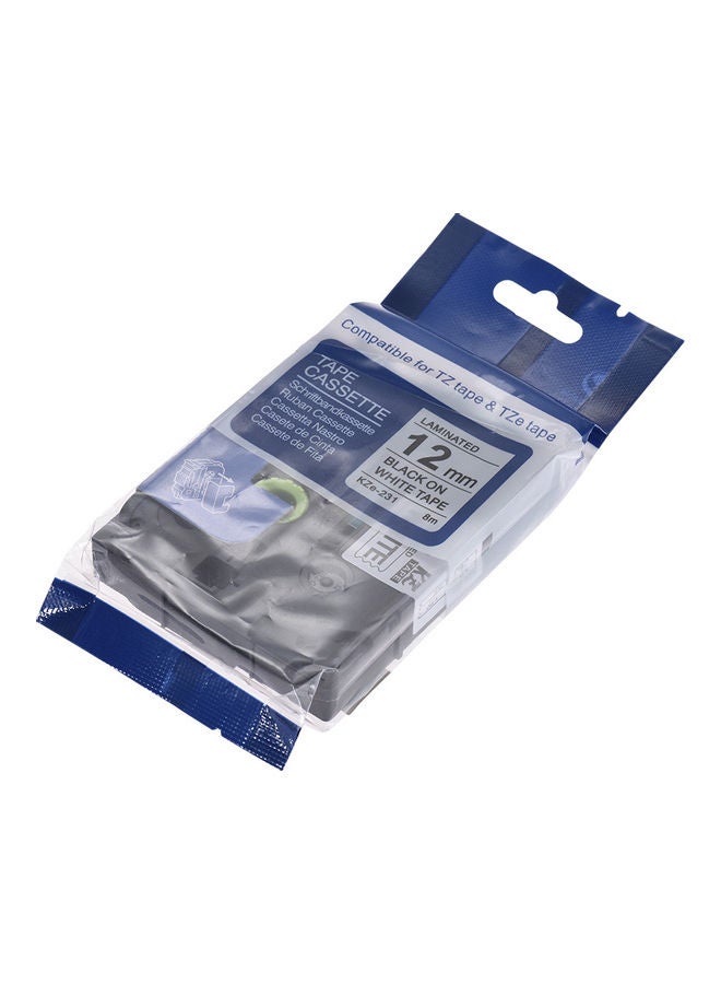 Laminated Label Tape White  - Image 3