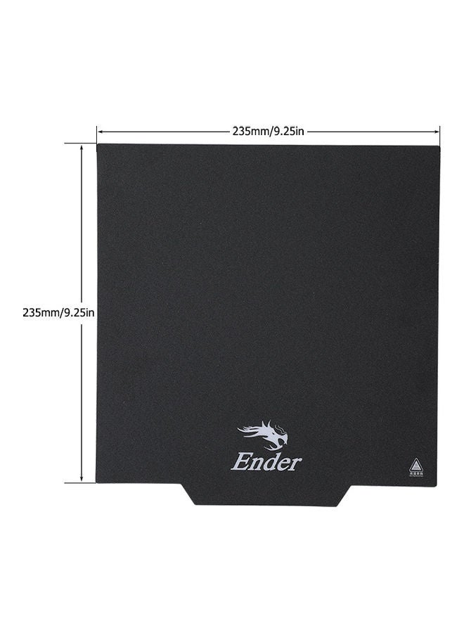 Creality 3D Ender-3 Upgrade Magnetic Hotbed Sticker Black  - Image 1