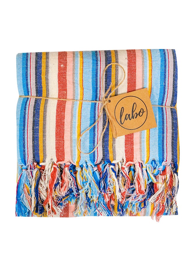 LAISLABONITA Turkish Peshtemal Towel MultiColour 200 x 90cm  - Image 1