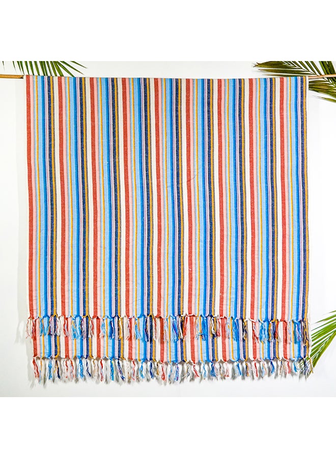 LAISLABONITA Turkish Peshtemal Towel MultiColour 200 x 90cm  - Image 5