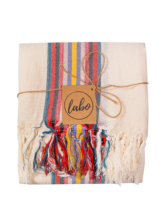 LAISLABONITA Turkish Peshtemal Towel Multicolour 180 x 90cm  - Image 2