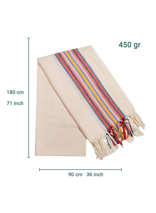 LAISLABONITA Turkish Peshtemal Towel Multicolour 180 x 90cm  - Image 3
