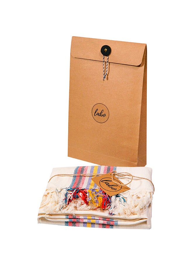 LAISLABONITA Turkish Peshtemal Towel Multicolour 180 x 90cm  - Image 5