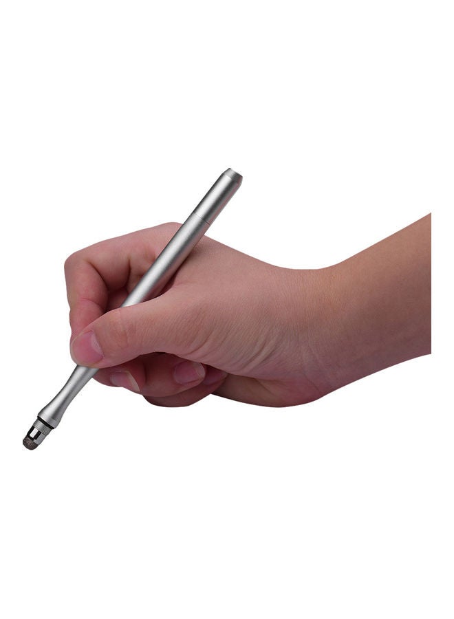 2-Piece Fine Point Precision Stylus Pens Black/Silver - Image 3