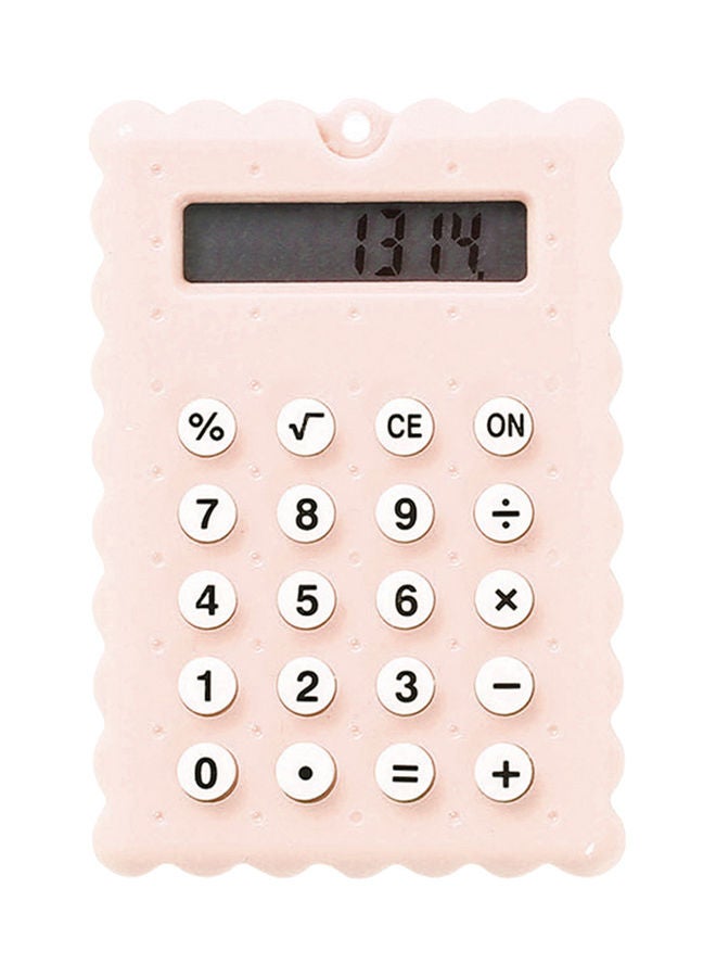 Generic Mini Cute Pocket Size Calculator Pink 