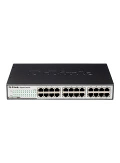 D-Link 24-Port Gigabit Ethernet Switch Black 