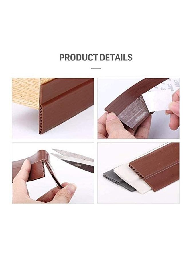 Stripping Door Bottom Seal Strip Brown