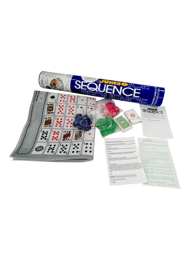 مجموعة لعبة سيكوينس اللوحية بحجم كبير في أنبوب 2 Players - Image 2