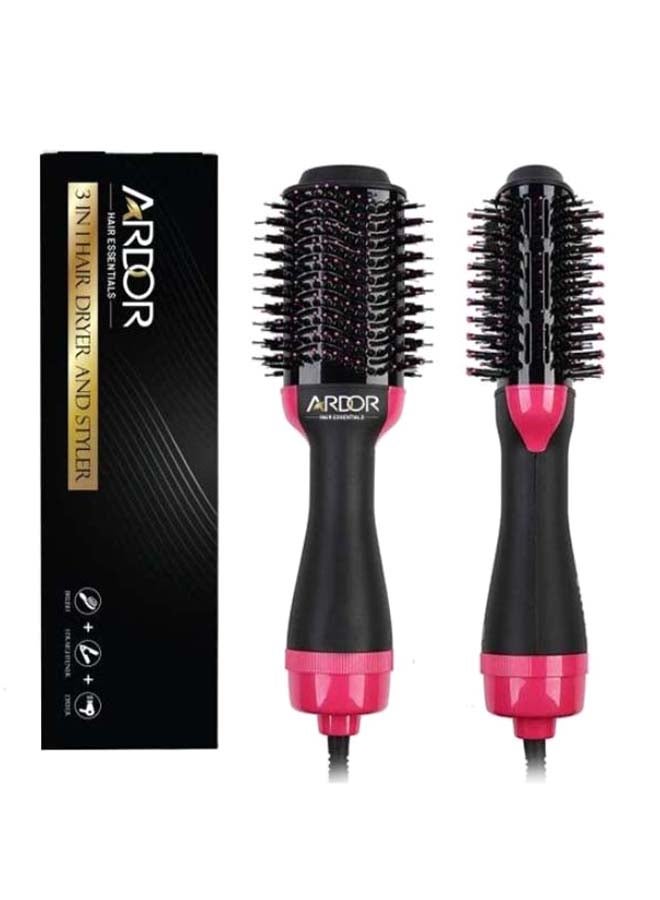 Ardor - Professional One Step Hair Dryer & Volumizer Black/ Pink - Image 1