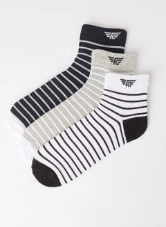 Grey/Navy/White
