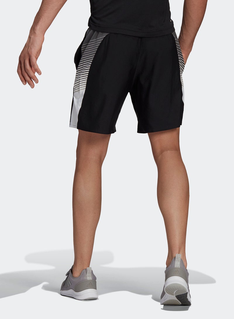 adidas شورت أكتيفيتد تيك أسود - Image 2