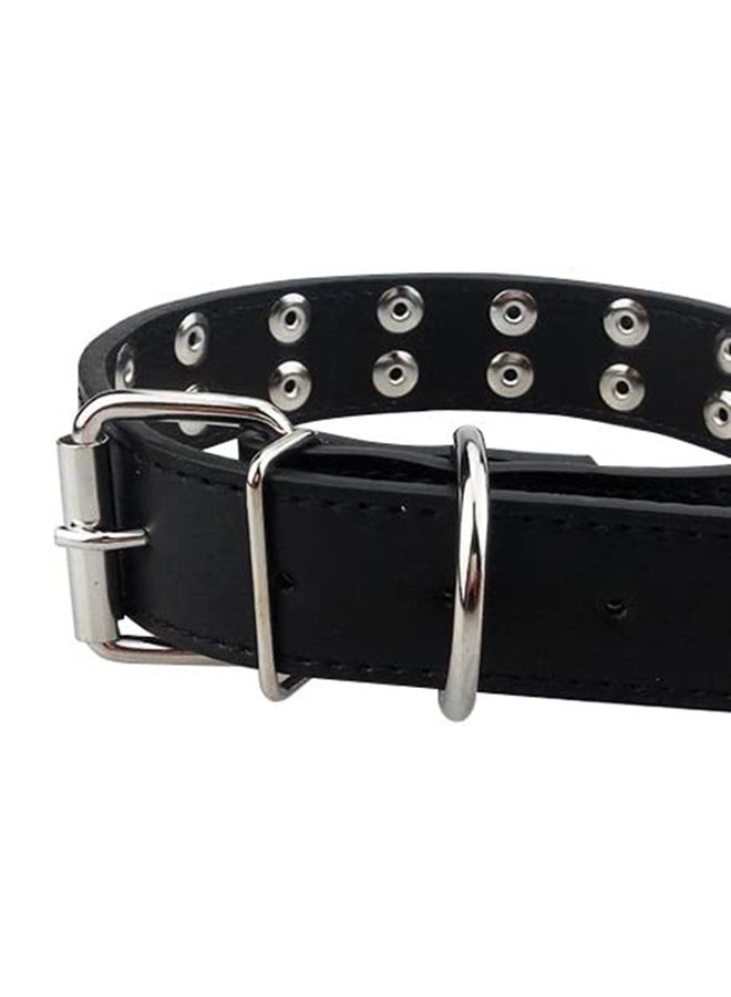 ZENHOME Collar Adjustable Neck Strap Black/Silver 63x0.3x3.5centimeter - Image 2