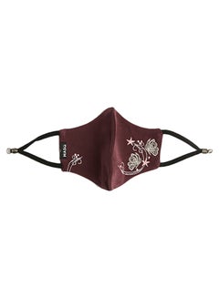 Butterflies Embroidered Face Mask