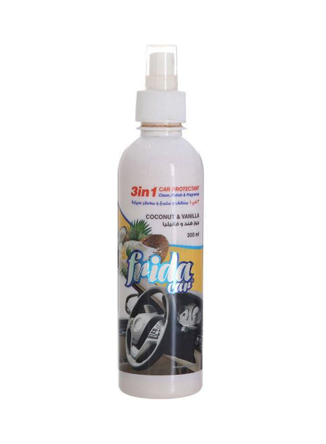 Frida 3-In-1 Car Protectant - Coconut And Vanilla 