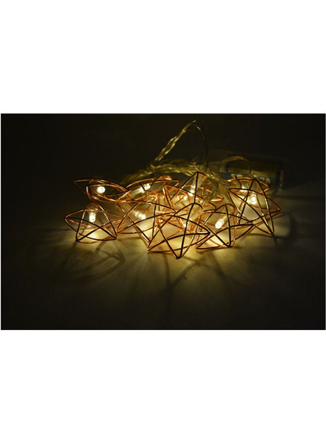 Ramadan Decoration - Stars Shape LED Strap Warm - Image 1