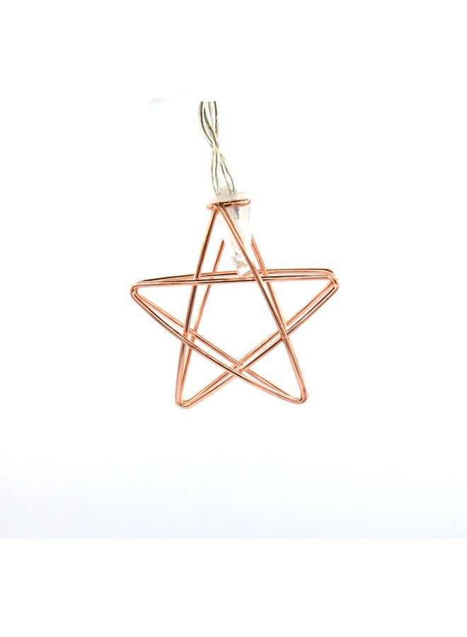 Ramadan Decoration - Stars Shape LED Strap Warm - Image 2