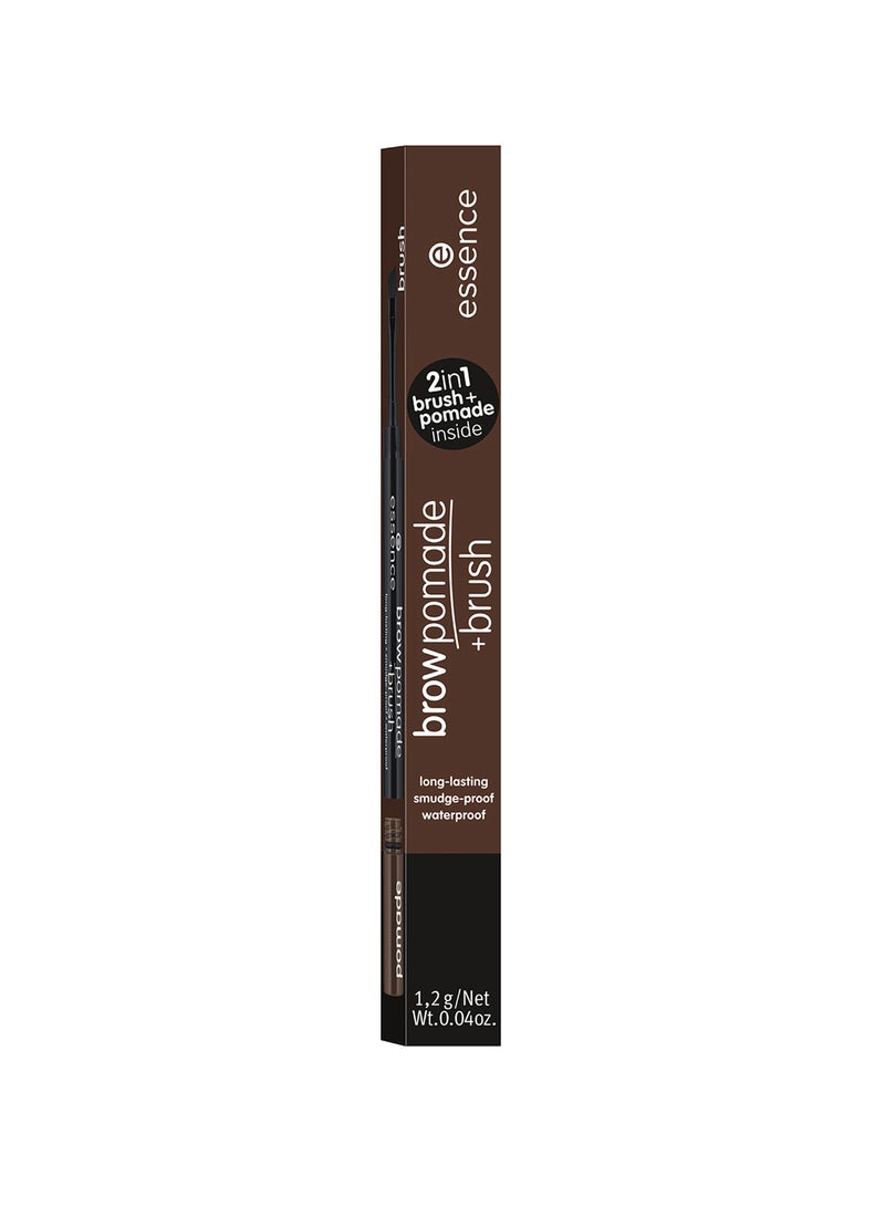 Essence Brow Pomade + Brush 04 04 DIBA  - Image 2