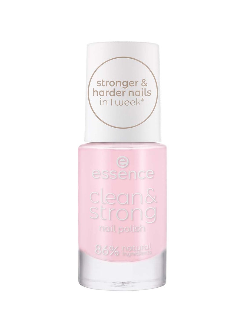 Clean & Strong Nail Polish 01 Pink - v1612349620/N43437077A_1