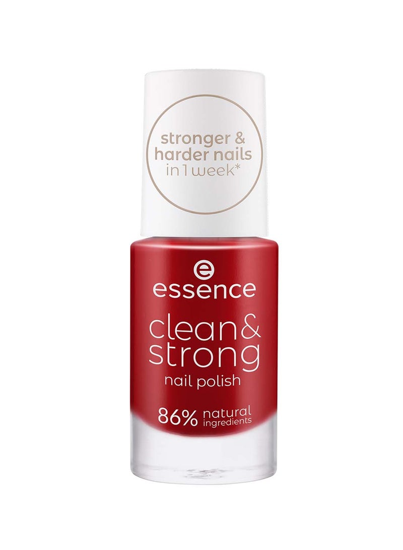 Essence Clean & Strong Nail Polish 05 Red 