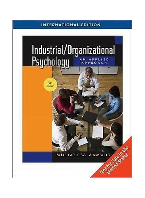 Industrial/Organizational Psychology paperback english - 2009