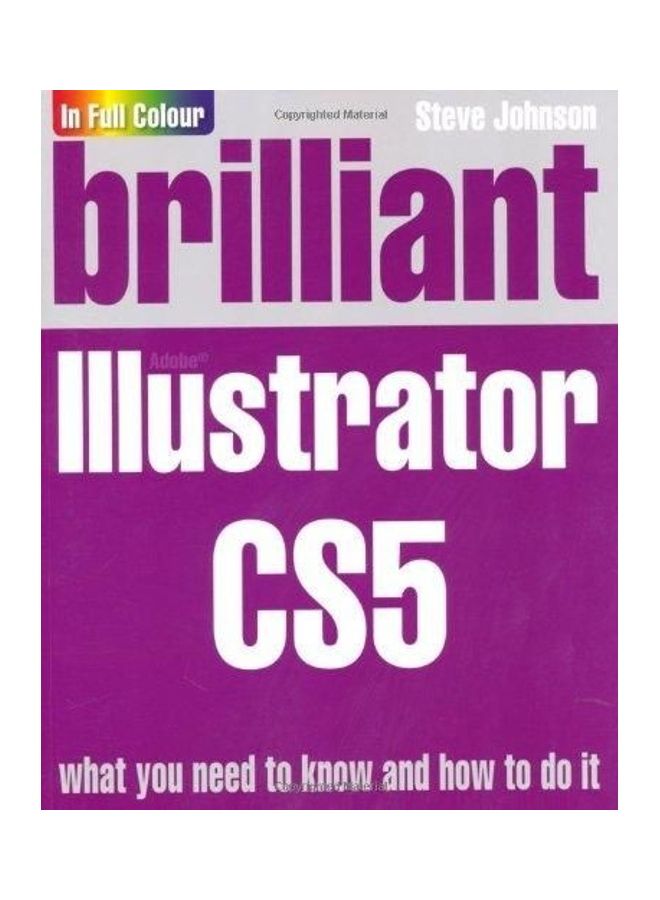 Brilliant Illustrator Cs5 Paperback English by Johnson - 2014 