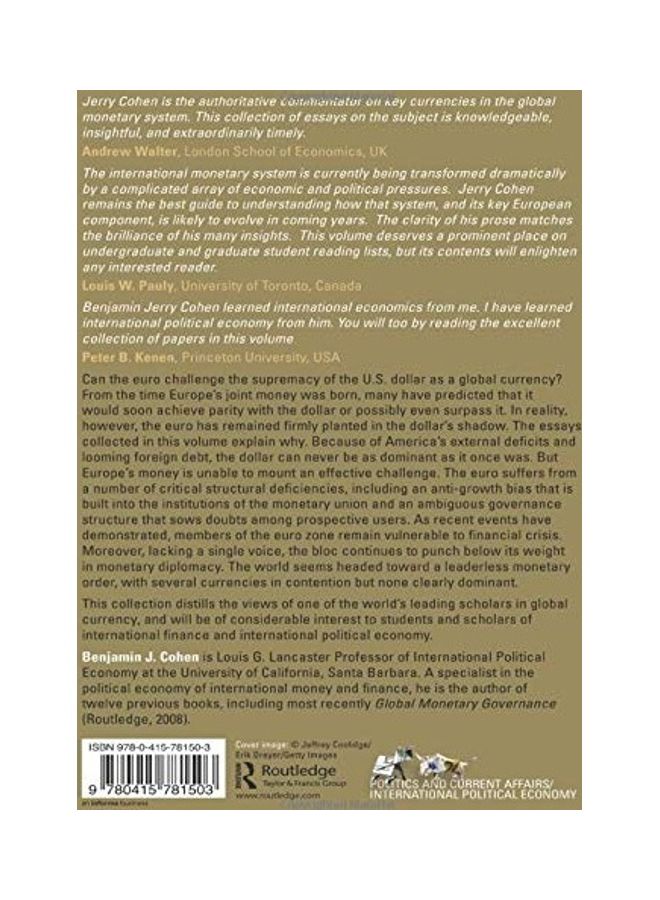 The Future Of Global Currency paperback english - 2010 - Image 2