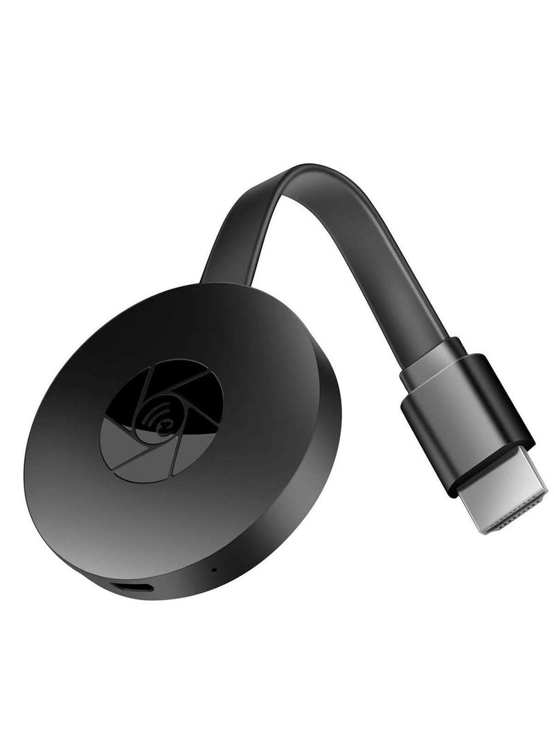 4K Miracast TV Streaming Device Black