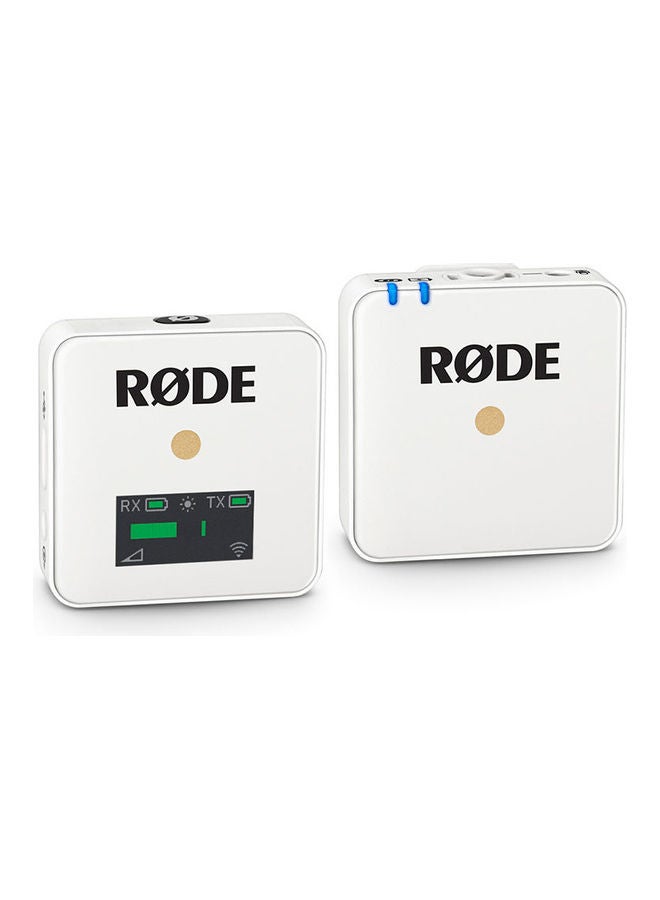 RODE 2-Piece Set Wigo Microphone Transmitter And Receiver WIGOW White  - Image 1