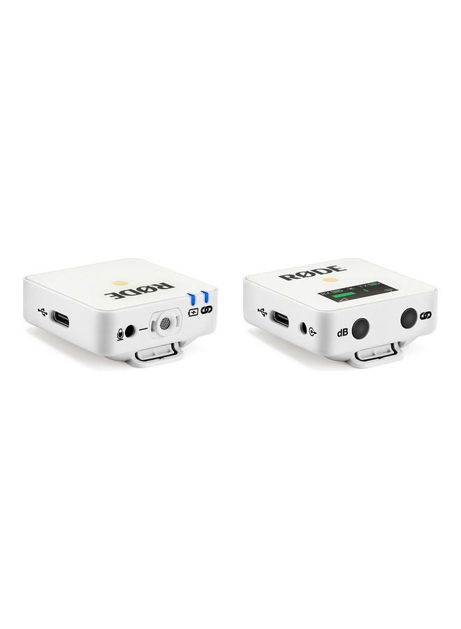 RODE 2-Piece Set Wigo Microphone Transmitter And Receiver WIGOW White  - Image 2