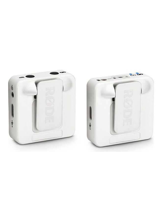 RODE 2-Piece Set Wigo Microphone Transmitter And Receiver WIGOW White  - Image 3