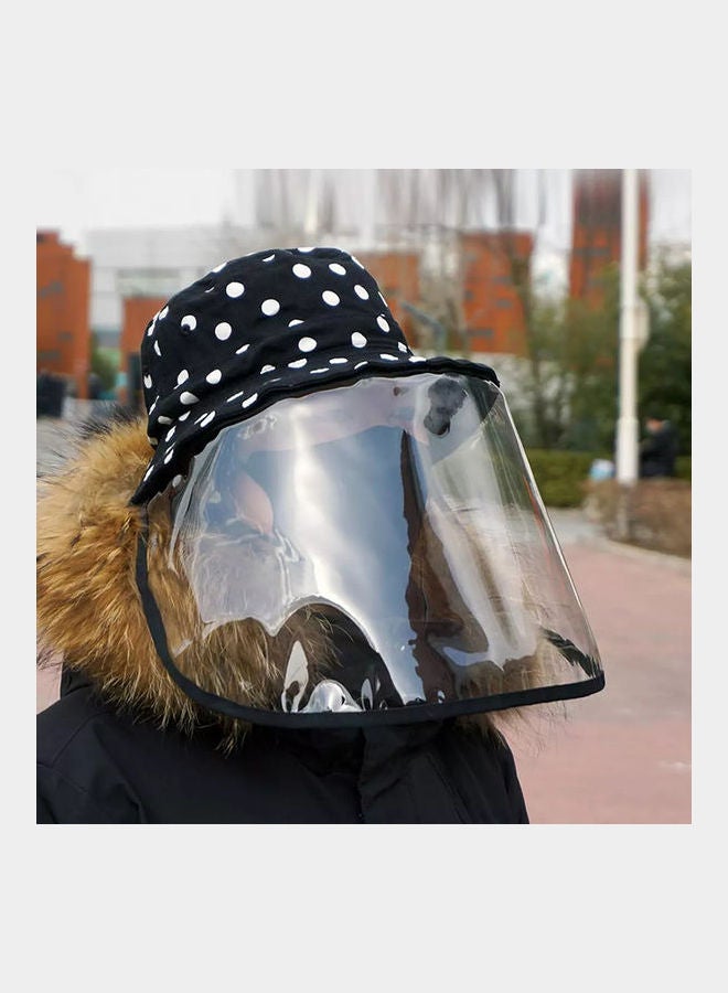 Summer Wide Brim Casual Foldable Beach Hats Black  - Image 4