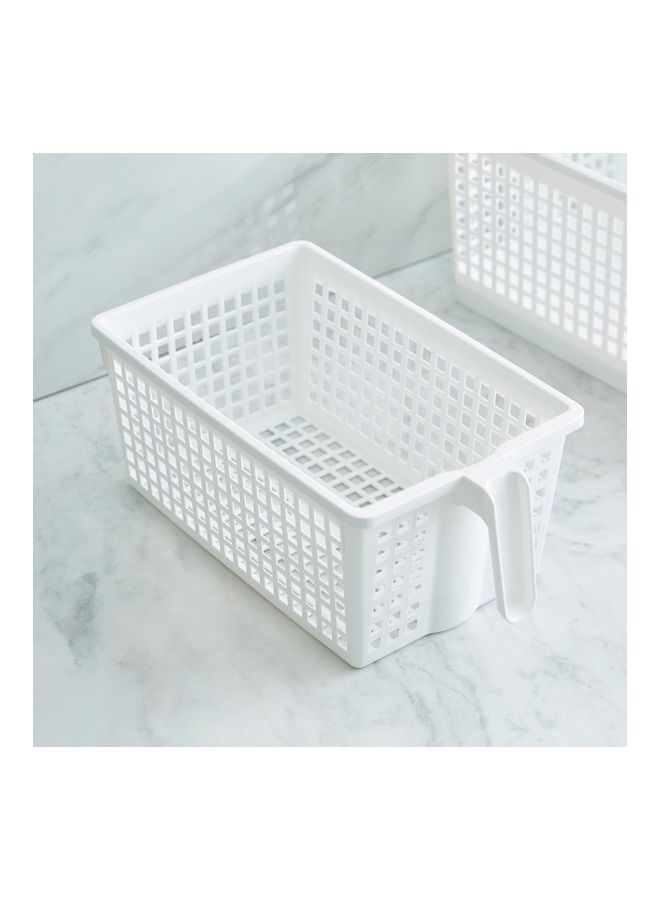 Home Box - Kevin Basket Without Lid White 16x29cm - Image 1
