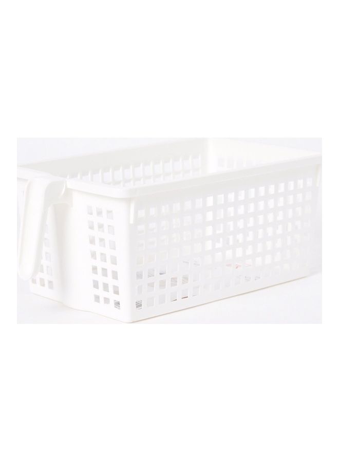 Home Box - Kevin Basket Without Lid White 16x29cm - Image 1