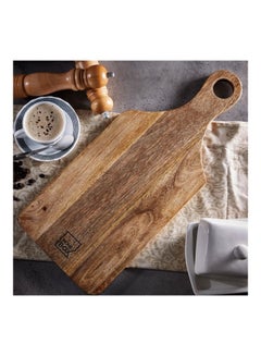 Natural Wooden Chopping Board Brown 22x2x55cm