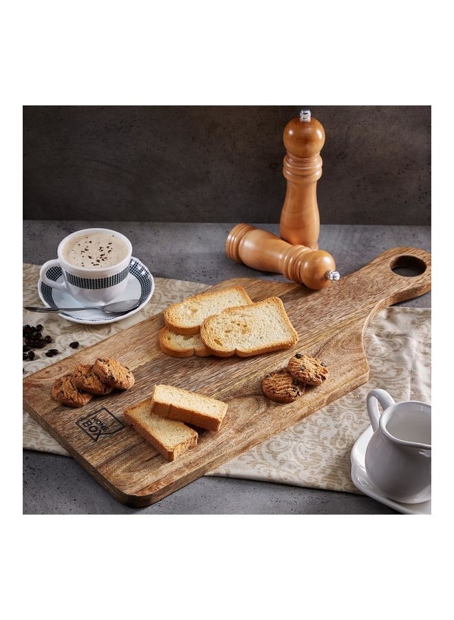 Home Box - Natural Wooden Chopping Board Brown 22x2x55cm - Image 1