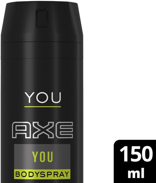 Axe You Anti-Allergic Deodorant Spray Black 150ml - Image 3
