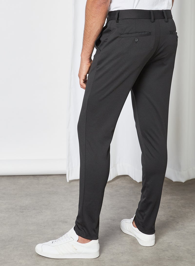 Solid Trousers Black - v1612355852/N39964462V_2