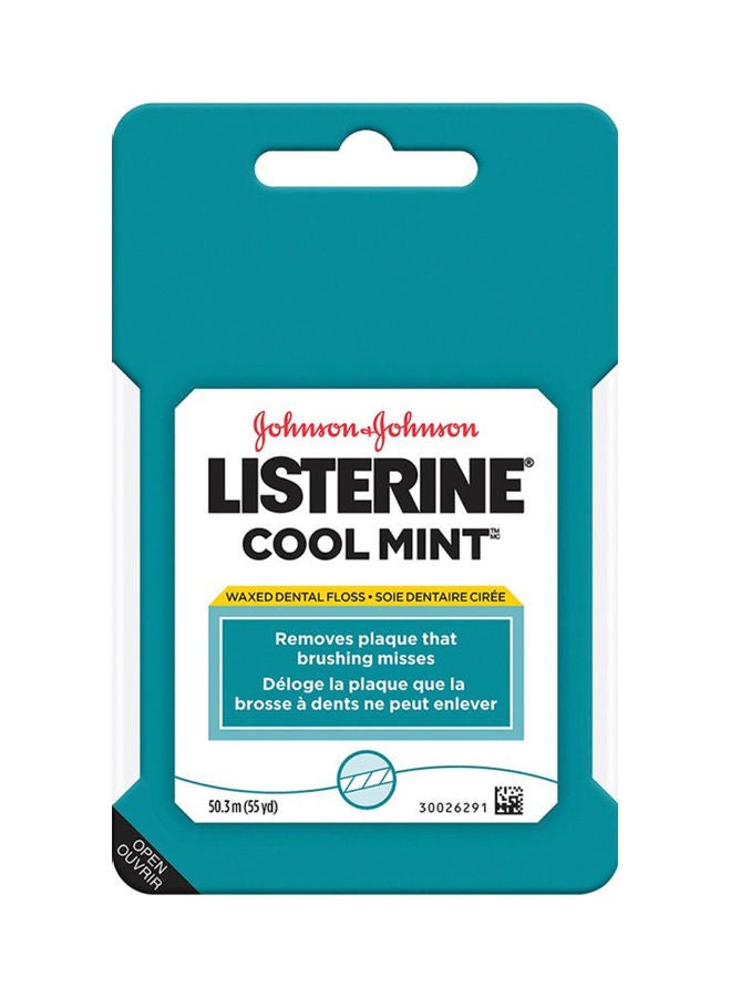 Listerine Waxed Dental Floss Cool Mint  - Image 1
